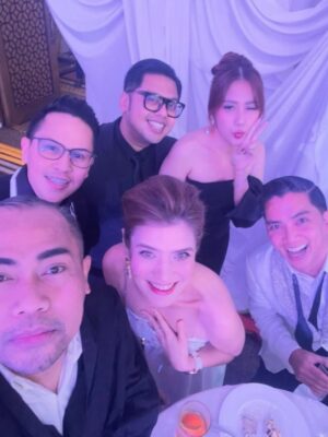 Carissa Putri Instagram - With the Prettiest bride 👰♀️ @lunamaya
Happy Wedding Luna & Maxime, happy2 terus ya kalian 🩷🩷🩷