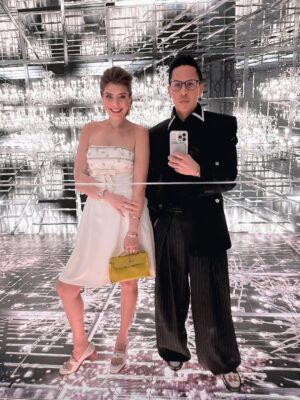 Carissa Putri Instagram - With the Prettiest bride 👰♀️ @lunamaya
Happy Wedding Luna & Maxime, happy2 terus ya kalian 🩷🩷🩷