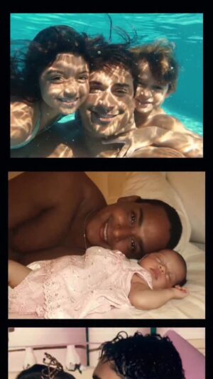Carla Perez Instagram - Pq eles crescem?!🥹🥰
Ser pai, a maior dádiva que Deus me concedeu!🙏🏾
#FelizDiaDosPais 💙