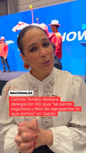 Celines Toribio Instagram - La viceministra para las Comunidades Dominicanas en el Exterior, Celinés Toribio, destacó este jueves la delegación criolla, asegurando que están orgullosos y felices de representar sus raíces en Japón.
“Estamos aquí ahora mismo, acaba de terminar el Roadshow de Turismo. Qué hermoso ver a estos japoneses bailar al ritmo de Juan Luis Guerra, viendo nuestras imágenes (…), que está acá en Japón, mostrando nuestro libre, lo que somos como música y nuestra cultura”, expresó la funcionaria.
En ese sentido, dijo que el viernes irán a Osaka, y que tienen muchas sorpresas y regalos para los dominicanos en el exterior.
#ElNuevoDiarioRD #Osaka2025