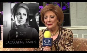 Chantal Andere Instagram - 💛 Como productor, me llena de orgullo anunciar que nuestra protagonista, Jacqueline Andere, es homenajeada con el Ariel de Oro 2025.

Después de más de seis décadas de talento y pasión, la Academia Mexicana de Artes y Ciencias Cinematográficas reconoce a esta leyenda viva, y nosotros tenemos la fortuna de verla emocionar al público en cada función de “La Velocidad del Otoño”. 🌿

📅 La ceremonia se celebrará el día de  hoy  20 de septiembre de 2025 a las 20:00 horas en Puerto Vallarta, Jalisco, y podrás verla en vivo por Canal 22, Canal Once y HBO Max. 🎬✨

👏 Felicidades, Jacqueline. Tu talento nos inspira a todos y nos llena de orgullo ser testigos de tu grandeza en el teatro y la pantalla.

🎭 No te pierdas su actuación en el Teatro Jorge Negrete:
📍 Viernes 8:30 pm | Sábado 7:00 pm
Boletos: @boletopolis | WhatsApp: 5510820189