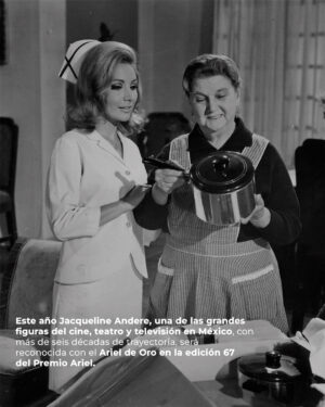 Chantal Andere Instagram - Este 20 de septiembre, en la 67ª edición de los Premios Ariel, celebramos la trayectoria de Jacqueline Andere, figura imprescindible del cine, el teatro y la televisión, será galardonada con el Ariel de Oro 🏆 por su invaluable contribución artística y su legado imborrable en la cinematografía mexicana. 🇲🇽

¡Enhorabuena, Jacqueline!

📷: @milnubesfoto

───────────────
#Ariel67 #ArielDeOro #JacquelineAndere
