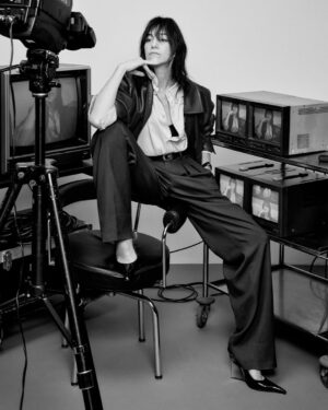 Charlotte Gainsbourg Instagram - @ellefr
clothes by @ysl by @anthonyvaccarello
thank you to all the team:
photography @chriscolls
stylist @hortensemanga
hair @yujiokuda1012
make up @satokowatanabe.makeup
@ncanguilhem, @leslie_ricci, @verovatinos
