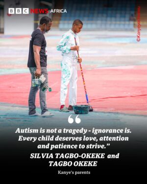 Chioma Akpota Instagram - "Your story has made history, and Nigeria is proud of you", said Nigerian President Bola Tinubu.
On 2 April 2025, World Autism Day, 15-year-old autistic artist Kanyeyachukwu Tagbo-Okeke, known fondly as Kanye, was officially presented with the Guinness World Record (GWR) for his 12,303 sqm giant art canvas called Impossibility is a Myth.
The artwork was unveiled in Eagle Square, Abuja, Nigeria.
“Autism is not a tragedy - ignorance is. Every child deserves love, attention and patience to strive”, said his parents.
With the infinity symbol at the heart of the artwork, the art canvas design represents the boundless potential and talent of those with autism - and breaks down the barriers faced by people with disabilities.
📷 Cover video: Aerial footage of Kanye’s giant art canvas| ©Kanyeyachukwu
#WorldAutismDay #KanyeCan #ImpossibilityIsAMyth #BreakingBarriers @kanye_tagbo @kanye.autismsociety @kanye_tagbo_artspace @chiomakpotha