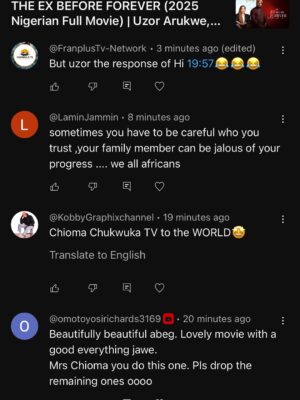Chioma Akpota Instagram - Evidence full every where !!!
I am in awe of your absolute love for our film #TheExBeforeForever
Thank you ! Na God Dey run am !
Please continue to watch. Share. Subscribe.
Link 🔗 in bio!
#TheChiomaChukwukaTV #TheExBeforeForever #YouTube
#TheExBeforeForever #StillShowing #ChiomaChukwuka #NollywoodNow #TrendingMovie #YouTubeFilm #WatchNow #RomanticDrama #UzorArukwe #NadiaBuari #NaijaMovies