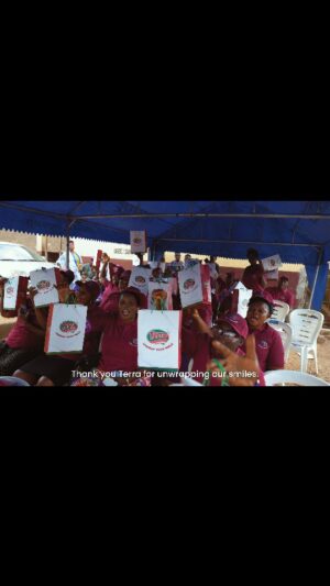 Chioma Akpota Instagram - Teachers give us so much, and Sunny Dolapo gave them a reason to smile.
At Community Secondary School, Bioku, Olede, Ibadan, she led games and team-bonding activities, with Terra by her side.
#UnwrapJoyUnleashTaste
#TerraCube
#TerraUnwrapYourSmile
#TerraUnwrapSmilesSquad