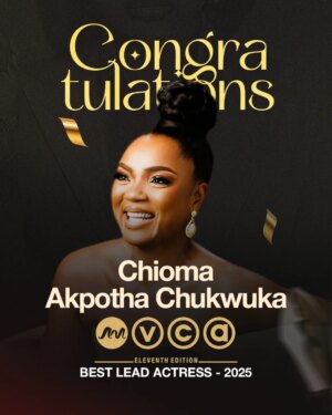 Chioma Akpota Instagram - Congratulations ma'am, a well deserved win.
@chiomakpotha we celebrate you