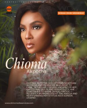 Chioma Akpota Instagram - Today’s Woman Crush Wednesday is none other than the powerhouse herself @chiomakpotha !
From her early days on screen to becoming one of Nollywood’s most respected actresses, Chioma has shown remarkable growth, resilience, and unmatched versatility.
Her recent AMVCA win as Best Lead Actress is yet another reminder that excellence always shines through. With over two decades in the industry, Chioma continues to evolve, taking on richer roles, inspiring the next generation, and carrying the Nollywood flag with grace.
We stan a queen who is not just aging gracefully but thriving boldly.
Here’s to @chiomakpotha an icon, a mentor, and a living legend!😍🥰 #drimzmediaspotlight