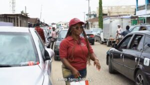 Chioma Akpota Instagram - From Rumuokoro with love! Hilary Abigail stepped out as part of the Terra Unwrap Smiles Squad to bring joy and sprinkle smiles across Port Harcourt.
Because with Terra, every smile generated is a reminder that joy multiplies when it’s passed on.
#TerraCube
#UnwrapJoyUnleashTaste
#TerraUnwrapYourSmile
#TerraUnwrapSmilesSquad