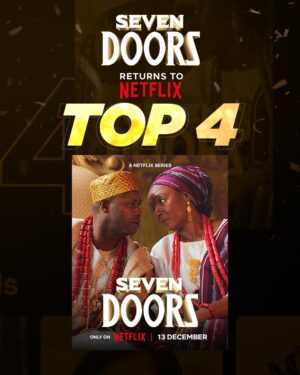 Chioma Akpota Instagram - After bagging 3 prestigious awards at the #AMVCA11
Best Lead Actor (Femi Adebayo), Best Lead Actress (@chiomakpotha), and Best Music Score (@tyanx)
Seven Doors continues to make its mark.
Now Showing at Number 4 on the Top 10 TV Shows in Nigeria, the journey keeps getting better.
Thank you for watching , rewatching, sharing, and talking about #SevenDoors
If you haven’t seen it yet, the doors are still opened on @naijaonnetflix