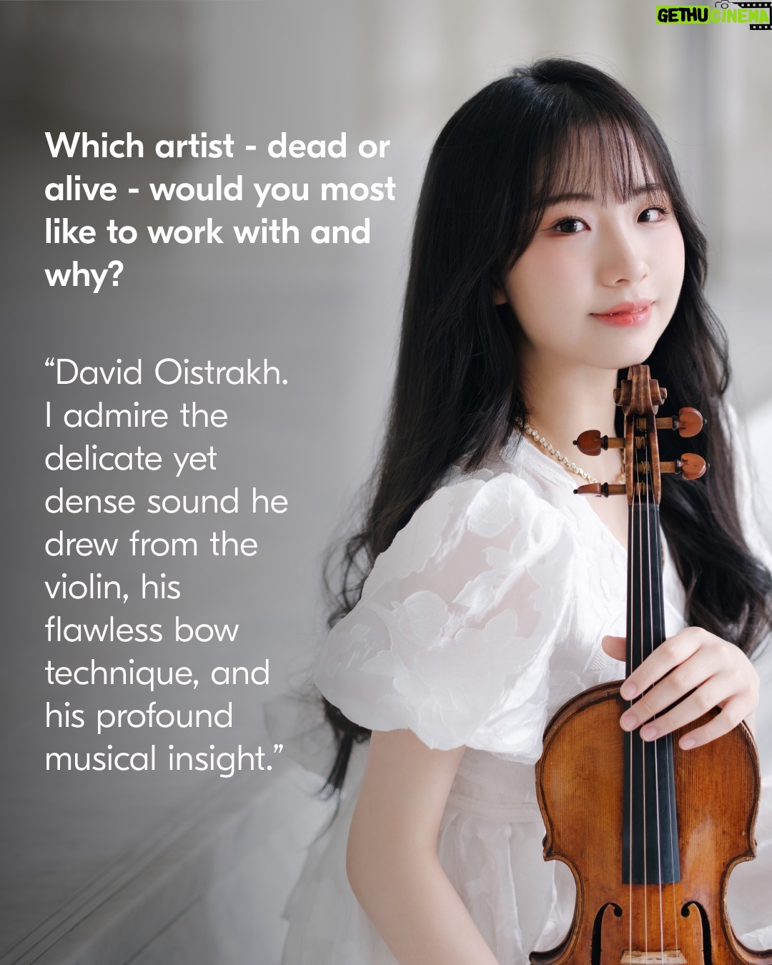 Chloe Chua - 6.3K Likes - @violinistchloechua: “I believe that ‘good music’ has a healing power.”

Read our exclusive interview with rising star violinist Chloe Chua, winner of the 2018 Junior Yehudi Menuhin Competition, and known for her expressive depth well beyond her years, as she shares her top musical inspirations. 

P.S. Which artist - dead or alive - would you most like to meet, and why?