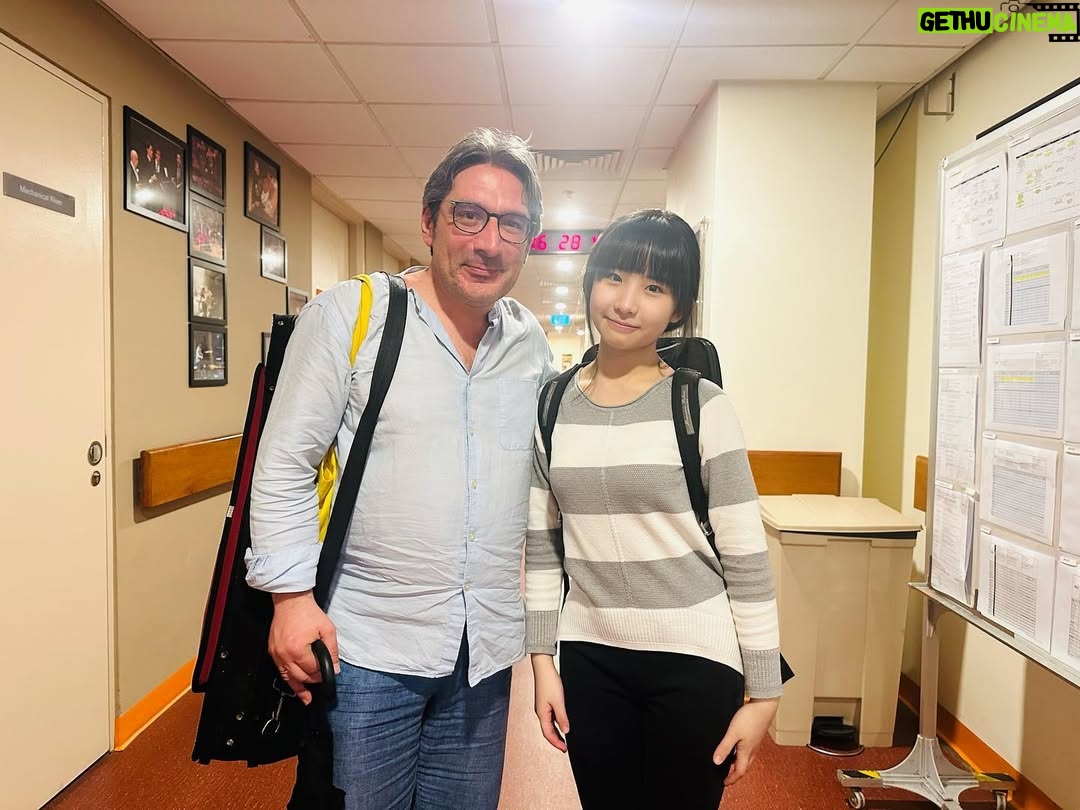 Chloe Chua - 12.3K Likes - I just had a dress rehearsal with Maestro Lawrence Renes, Concertmaster Vesselin Gellev and the SSO for today’s and tomorrow evenings’ concert. I will be playing Bruch violin concerto No. 1, which is my first romantic concerto with SSO. Really looking forward to the concerts and hope to see you there!!