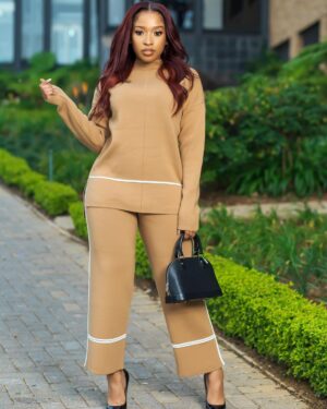 Cindy Mahlangu Instagram - 🤎
Set: @adequateboutique