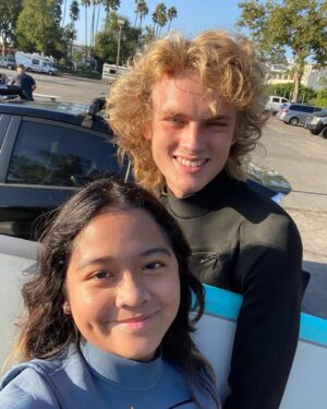 Cinta Kuya Instagram - One year ago today, I took a chance on love and it turned out to be the best decision I’ve ever made. 
Happy one year anniversary silly logie <3