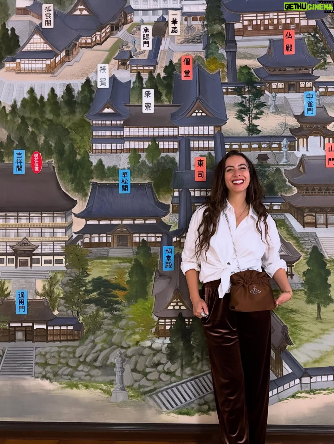 Claudia Lizaldi - 2.8K Likes - Una mañana conmigo y para mi, el silencio y los sonidos de la naturaleza en Japón son sanadores, tuve la fortuna de sentarme a meditar en este templo y fue absolutamente restaurador Eiheiji  sigue activo, los monjes pasan en sus labores a tu lado y me parece por demás generoso el hecho de que se pueda visitar y sentir su energía, también en Ichijodani Asakura que son ruinas recuperadas para su visita significó toda una experiencia, ahí vivían Samurais y poder entrar y ver cómo habitaban el espacio es fantástico, qué gran viaje es Japón… ❤️✨