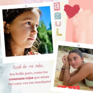 Cris Morena Instagram - 🦋Azul de mi vida … Sos brillo puro , como los corazones rojos que aman tal como vos me enseñaste!! ❤️🙌 Admiro siempre tu fuerza , tu coraje y tu valentía para abrir tus alas y que tu espíritu vuele por tus mundos🌎🪽 Feliz cumple princess , que vivas siempre iluminando el cielo de AZUL con tu corazón rojo 🙌 Te amoooo🫶🏻 Abu Titi 🎂🙌❤️
