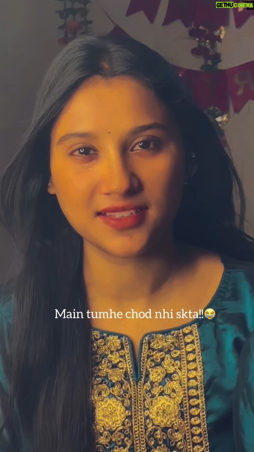 Cute Sona - 170.9K Likes - Tumhe chod nhi skta…..🥺💯. #reelsinstagram #sad #explorepage✨ #khushboofam #reelsfeelit #isntagood #followforfollowback