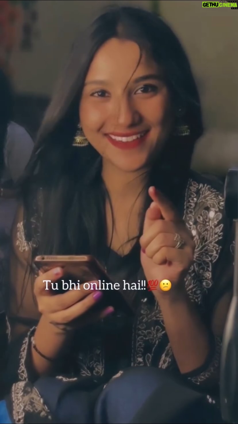 Cute Sona - 53.5K Likes - Main bhi online hu or tu bhi💯🥀 #reels #reelsinstagram #sad #instagood #explorepage✨ #khushboofam #reelsfeelit #followforfollowback