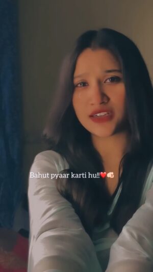 Cute Sona Instagram - Bahut pyaar krti hu tumse ❤️ #reels #reelsinstagram #sad #explorepage✨ #khushbooofam #reelsfeelit #fb