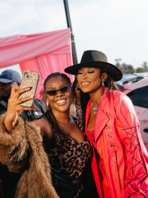DJ Zinhle Instagram - The one and only, serving us women’s day all day #zeenationfest2025💕