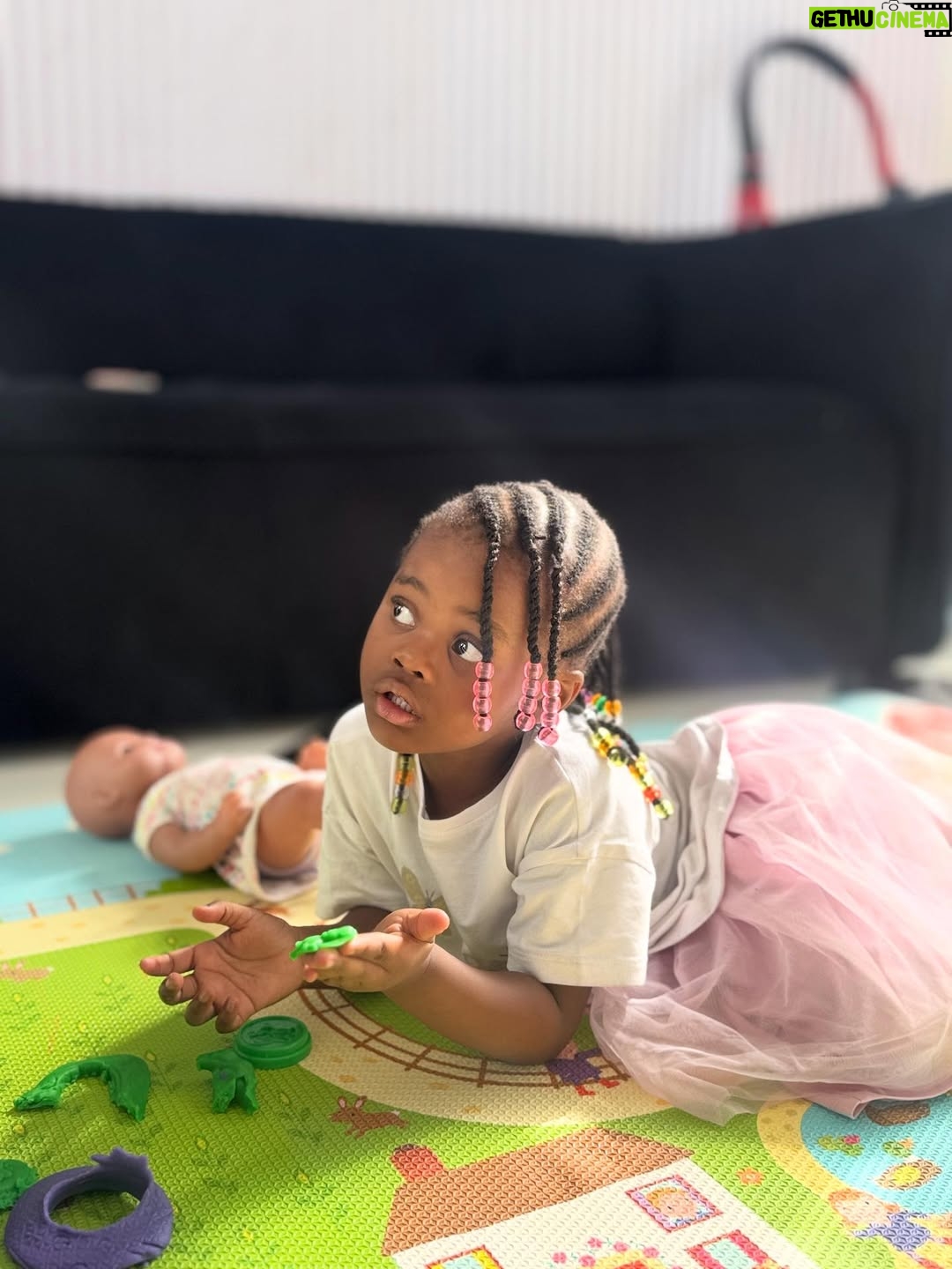 DJ Zinhle - 117.1K Likes - Pie is 4. I’ve been going through all her pictures and I can’t believe how much she’s grown. 🥹

@asantewithlove happy birthday my sweet baby, you light up our world with your laughter and your love for music. 

My superstar baby pie, may your 4th year be as magical as your smile, as stylish as your wardrobe, and as joyful as you make us feel. I love you Santana.