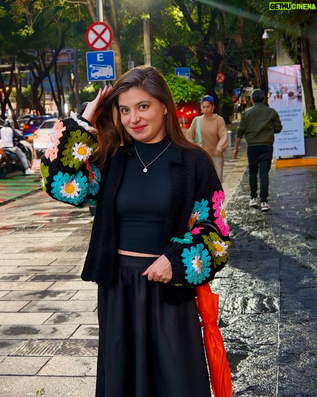 Daniela Aedo - 2.5K Likes - ¿Cómo va tu semana? 🌺🌻🌷🪻🪷 ¿ya vieron mi suéter 🧶🪡🧣 hecho con @estambreskarina ? Lo amo