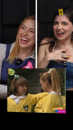 Daniela Aedo Instagram - ⨠”23 años después, por fin juntas! ⨠@danielaaedo y @nattaliajz se reencuentran para recordar 'Vivan los Niños'. Mira toda la entrevista en nuestro canal de YouTube.
#vivanlosniƱos #simoneta #televisaniƱos #marisolluna