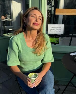Dannii Minogue Instagram - Matchy-matcha 💚