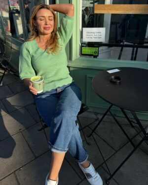 Dannii Minogue Instagram - Matchy-matcha 💚