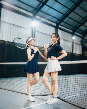 Davina Karamoy Instagram - 🎾💙