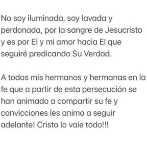 Dayana Mendoza Instagram - Cristo lo vale TODO !!!! Aleluya! Santo de Israel! Me gozo en Ti mi Señor Jesús ✝️🙌🏼🙏🏼
Tu, Jesucristo, El Único Camino, La Única Verdad, y La Vida! ❤️🙏🏼 Amén.
