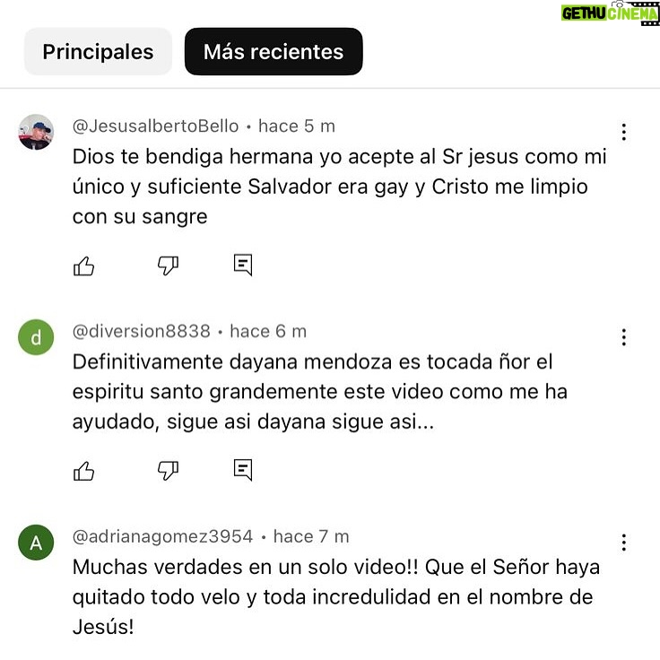 Dayana Mendoza - 34.9K Likes - Cristo lo vale TODO !!!! Aleluya! Santo de Israel! Me gozo en Ti mi Señor Jesús ✝️🙌🏼🙏🏼
Tu, Jesucristo, El Único Camino, La Única Verdad, y La Vida! ❤️🙏🏼 Amén.