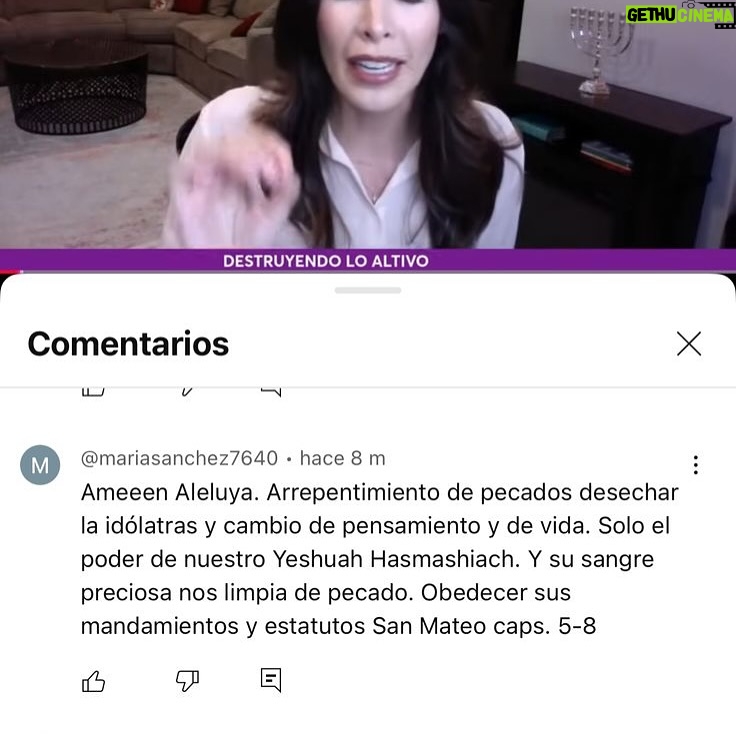 Dayana Mendoza - 34.9K Likes - Cristo lo vale TODO !!!! Aleluya! Santo de Israel! Me gozo en Ti mi Señor Jesús ✝️🙌🏼🙏🏼
Tu, Jesucristo, El Único Camino, La Única Verdad, y La Vida! ❤️🙏🏼 Amén.