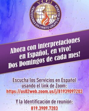 Dayana Mendoza Instagram - @overcomersdeliverancenetwork Vencedores en Cristo Grupo de Iglesias servicios en Español, en vivo! Podrán conectarse desde cualquier parte del mundo usando el link de Zoom:
https://us02web.zoom.us/j/81939097203
Link en mi perfil
Y la Identificación de reunión:
819 3909 7203
A partir de este Domingo 29 de Mayo, 11:00 AM Hora del Este
Para la Gloria del Señor ! 🙌🏼✝️🙏🏼