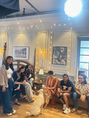 Deeksha Khurana Instagram - A quick in and out to Mumbai for a shoot with @amazonfashionin , love work days like this 🤍