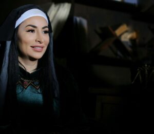 Deema Bayyaa Instagram - زكية من مسلسل #سلاسل_ذهب 🙏❤️
#ديما_بياعة #مسلسل #رمضان #سوريا #دمشق 
#deemabayyaa #series #ramadan #syria #damascus