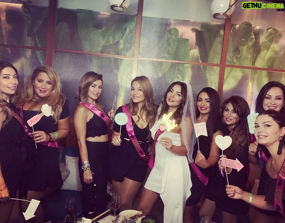 Deema Bayyaa - 23.4K Likes - She said YES 💑💍 @lana.aljundi @adel_dagher 
God bless you both with health,wealth and happiness 😘😘
#deemabayyaa #bachelorette #party #ladies #fun #love 
#ديما_بياعة #لانا_الجندي #حفلة #توديع_عزوبيه #حب #حياة 
@dima.aljundi @daliajundi @yarajundi @mida_midz