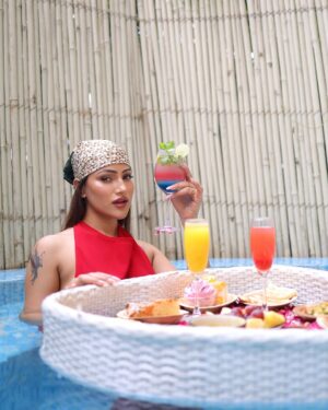 Deepali Chauhan Instagram - Floating into a perfect day 🤍❤️
@themismudhousenatureresort