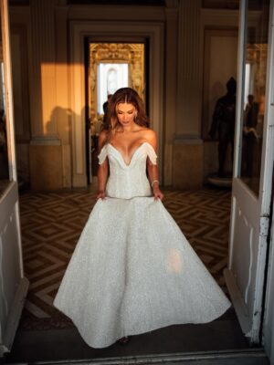 Delta Goodrem Instagram - And after the church bells rang, we entered a palace for a magical reception ⚜️ My darling @conilio.official created both gowns which were perfect for the celebrations. Only Con with his designs can make me feel like a princess but make sense of me entering the ballroom to ACDC’s Thunderstruck and being the last one to leave the dance floor in morning hours. Of course accompanied by diamond queen @antonjewellery 💎💛The joy of the day is a feeling i can’t explain! Thank you to all celebrating with us, for all the surprise performances, speeches and dance routines. Thank you Master Of Ceremonies to the stars @richardwilkins you are so special. @palazzoparisio the dream venue. @sarahyoungevents and @thisiswonderevents the dream teams. To musicians, staff, everyone working so hard -you created our favourite memories for a lifetime. Photography @mattporteous @becky_lee_brun Videography @willjackdp @aird_official 💯