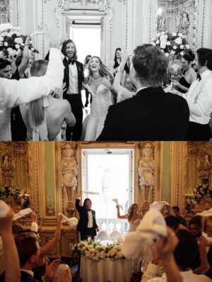 Delta Goodrem Instagram - And after the church bells rang, we entered a palace for a magical reception ⚜️ My darling @conilio.official created both gowns which were perfect for the celebrations. Only Con with his designs can make me feel like a princess but make sense of me entering the ballroom to ACDC’s Thunderstruck and being the last one to leave the dance floor in morning hours. Of course accompanied by diamond queen @antonjewellery 💎💛The joy of the day is a feeling i can’t explain! Thank you to all celebrating with us, for all the surprise performances, speeches and dance routines. Thank you Master Of Ceremonies to the stars @richardwilkins you are so special. @palazzoparisio the dream venue. @sarahyoungevents and @thisiswonderevents the dream teams. To musicians, staff, everyone working so hard -you created our favourite memories for a lifetime. Photography @mattporteous @becky_lee_brun Videography @willjackdp @aird_official 💯