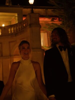 Delta Goodrem Instagram - And after the church bells rang, we entered a palace for a magical reception ⚜️ My darling @conilio.official created both gowns which were perfect for the celebrations. Only Con with his designs can make me feel like a princess but make sense of me entering the ballroom to ACDC’s Thunderstruck and being the last one to leave the dance floor in morning hours. Of course accompanied by diamond queen @antonjewellery 💎💛The joy of the day is a feeling i can’t explain! Thank you to all celebrating with us, for all the surprise performances, speeches and dance routines. Thank you Master Of Ceremonies to the stars @richardwilkins you are so special. @palazzoparisio the dream venue. @sarahyoungevents and @thisiswonderevents the dream teams. To musicians, staff, everyone working so hard -you created our favourite memories for a lifetime. Photography @mattporteous @becky_lee_brun Videography @willjackdp @aird_official 💯