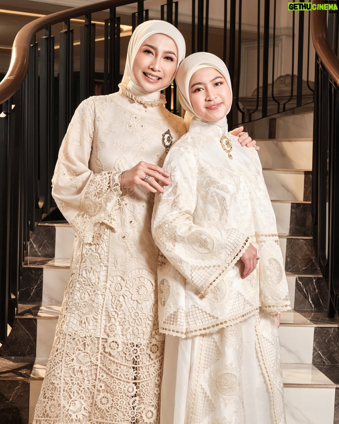 Desy Ratnasari - 6.5K Likes - Hari Raya is an opportunity for Desy Ratnasari @desyratnasariterdepan to spend more time together with her daughter to strengthen their relationship. One simple way to do that is by wearing matching outfits from Ayu Dyah Andari’s Raya Collection to enliven the Hari Raya celebration. 

#byayudyahandari #RayaWithADA