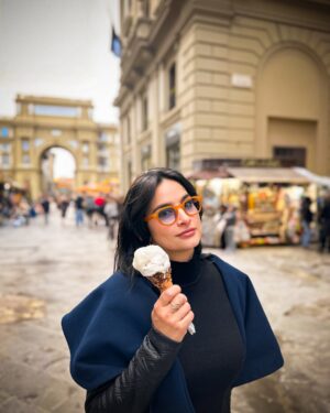 Diana Hoyos Instagram - Day 3 …. Un poco de la bella Florencia !
Arte,helados, música y buen humor !!!