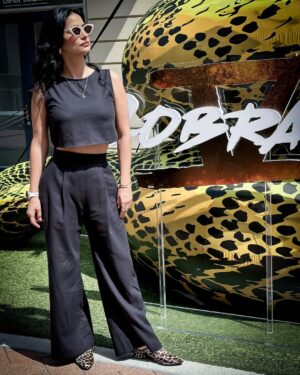 Diana Hoyos Instagram - Resumen de un gran día!!!
Feliz de estar en un estudio donde se ha creado tanta magia !!
Un estudio donde han pasado los más grandes artistas de la historia del cine y donde se han grabado las bandas sonoras más importantes!!