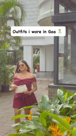 Diksha Choudhary Instagram - Which is your favourite look 👀?
.
.
#reelsi̇nstagram #trending #fashion #outfits #vacation #goa #vacationoutfit #reels