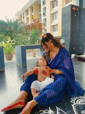Diksha Choudhary Instagram - Happy Janmashtami 🦚❤️
.
.
.
.
#janmashtami #krishna #explore #fyp