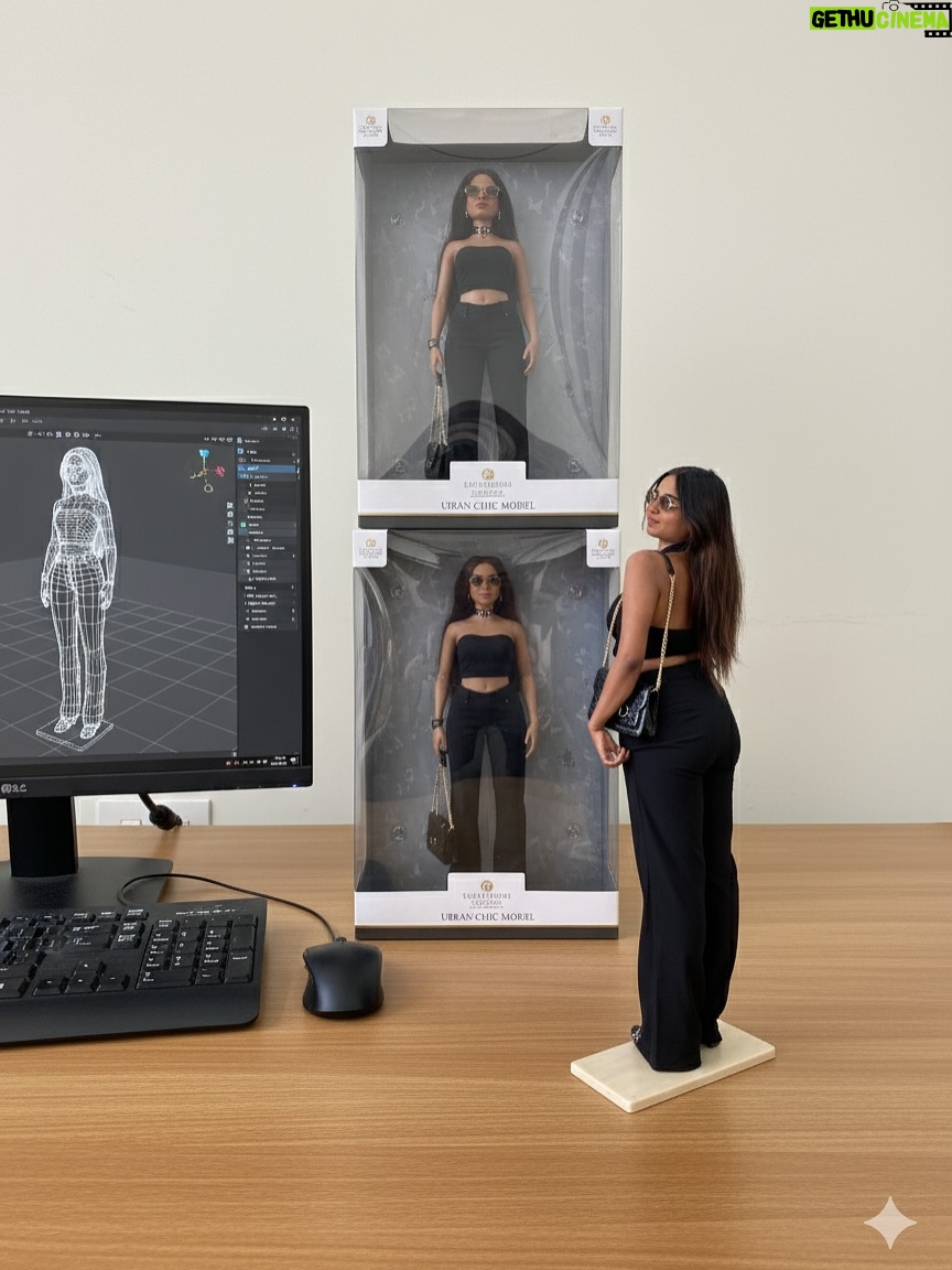 Diksha Choudhary - 3 Likes - Loving this trend 🤳🏻💃🏻
.
.
#gemini #figurine #trending #aiimages #fyp #explore #doll #explore