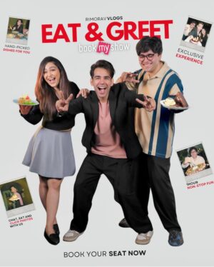 Dikshuuu Instagram - Jalandhar… you gave us jazbaat, laughter & pyaar 🫶
Thank you VAMILY for making our Eat & Greet unforgettable!
Next stops: Jaipur, Delhi & Mumbai —
Get ready, kyunki ab milne ki baari tumhari hai 💫🍽️ #VamilyMeet #EatAndGreet