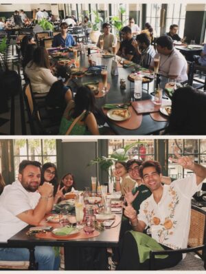 Dikshuuu Instagram - Chandigarh ❤️ Ludhiana
You gave us memories for life.

When we say “VAMILY means the world to us,” this is exactly what we mean. 🫂✨
Massive meetups with hundreds don’t compare to the kind of magic we felt just sitting down, eating, and being real with you — one-on-one, heart-to-heart. 🧡🍽️💬

Thank you for sharing your stories, your laughter, and your love.
Rishi, Sanjay & Diksha had the best time of their lives — not as creators, but as your family. 🥹👨‍👩‍👧

And hey…
Jalandhar, Delhi, Jaipur, Mumbai —
We’re coming for you next! Can’t wait to hug you, laugh with you, eat with you, and just feel that same love all over again 🧳💖

#VamilyForever 💌
#EatAndGreetTour 🍴
#RimoravMoments