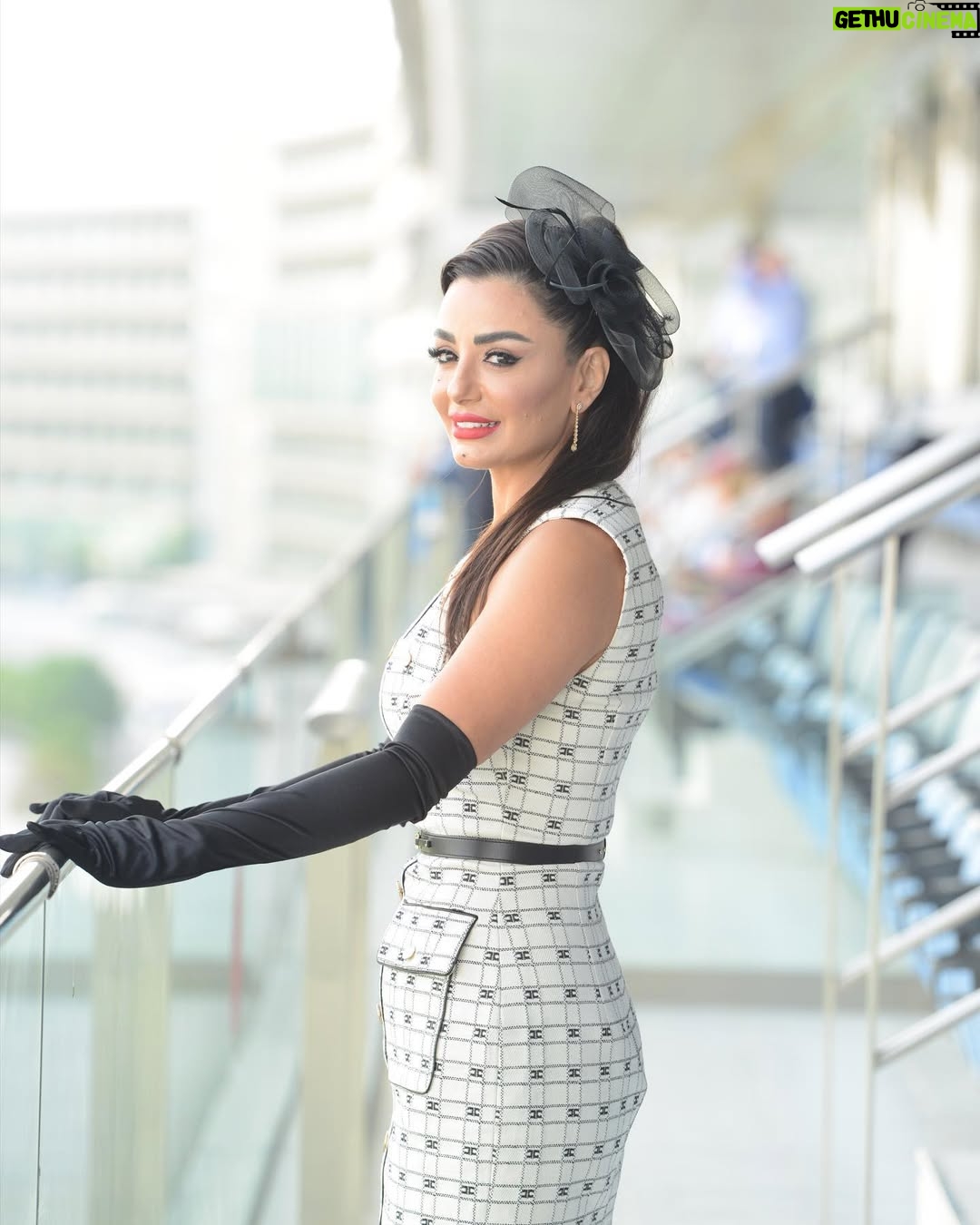 Dima Al Jundi - 19.8K Likes - #كأس_دبي_العالمي 
Thank you very much for the invitation 
🙏🏼❤️
@pierette__ @longines @racingdubai it was such an exciting race and beautiful day 🤩😍
Many thanks to 
Image consultant @assafmayssa 
@mayssaassaf.academy 
Stylist @osama.eldeebstyle 
Dressed by @elisabettafranchi @krisma_me 
Hair&makeup by @laloge_uae 
Jewelry by @bijouq.jewelry 
Photos by @ali.alkurdi.photography 
-
#dubaiworldcup #celebritystylist #stylist #celebrity #dubai #uae beautiful #maydanracecourse #maydanracing.